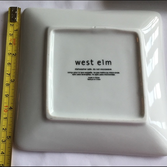 West Elm Ceramic Key Accent Dish Trinket Tray 3 - Picture 4 of 4